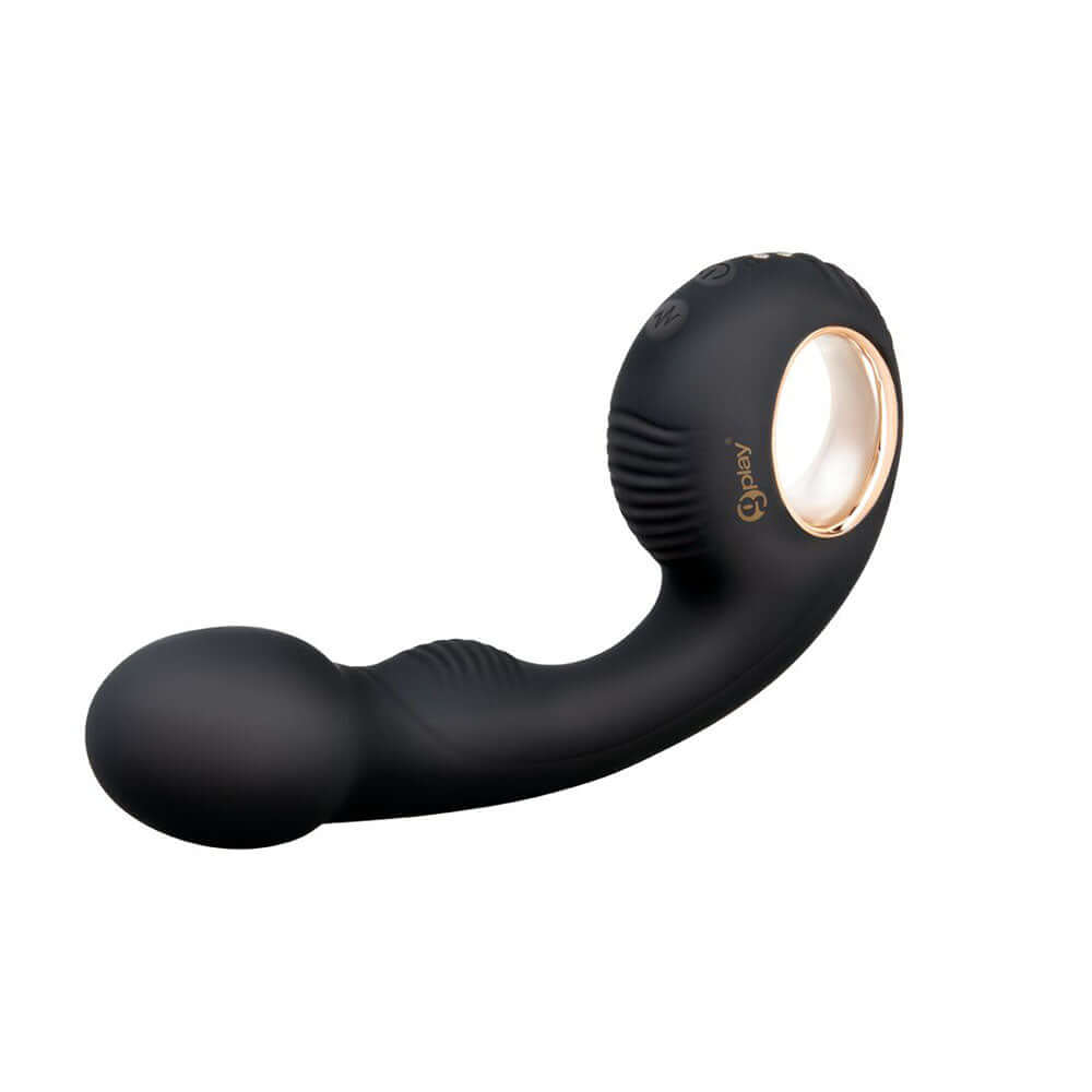 Bodywand G-Play Vibrating Squirt Trainer - Black 17 cm USB Rechargeable Vibrator